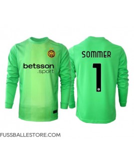 Günstige Inter Milan Yann Sommer #1 Torwart 3rd trikot 2025-26 Langarm